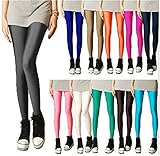 Women's Skinny Tights Long Spandex Stretch Sports Yoga Leggings Tights Jeggings