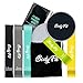 Bodyfit Premium Gliding Discs & Quality resistance Bands Set of 5 & 2 Double-Sided Core Sliders Gliding Discs, BONUS EBOOK, Booty Band Fitness Bands and Sliders Workout