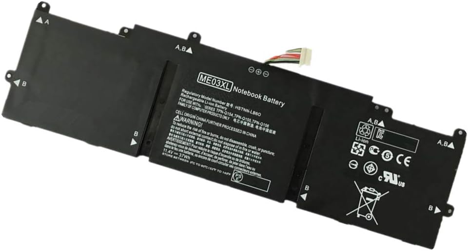 YNYNEW ME03XL Replacement Battery Compatible with HP Stream 13-C010NR 13-C020CA 13-C020NR 13-C077NR 13-C004TU 13-C005TU 13-C006TU 13-C007TU 13-C024TU 13-C025TU 13-C030TU 13-C031TU