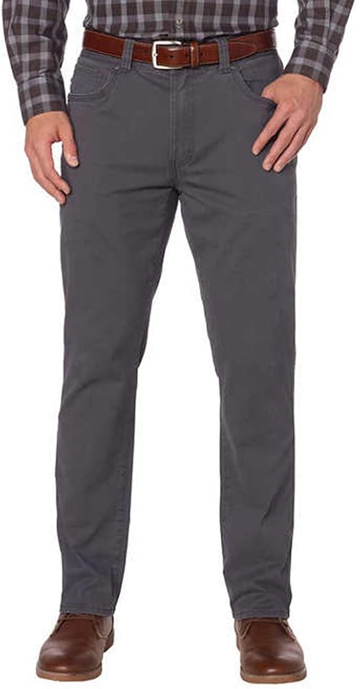 G.H. Bass Men's Brushed Twill Pant Amazon.ca Clothing & Accessories