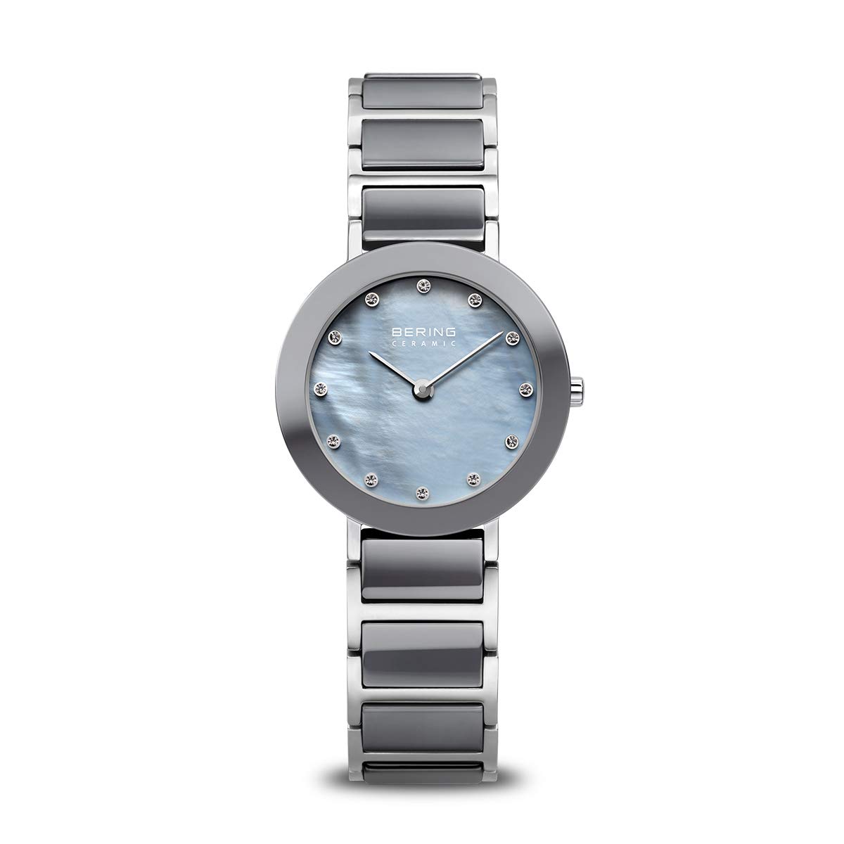BERING Women Analog Quartz ceramic collection Watch with stainless steel/Ceramic Strap and Sapphire Crystal 11429-789 — image 1