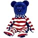 Ty Beanie Babies Liberty - Bear Blue (USA Exclusive)