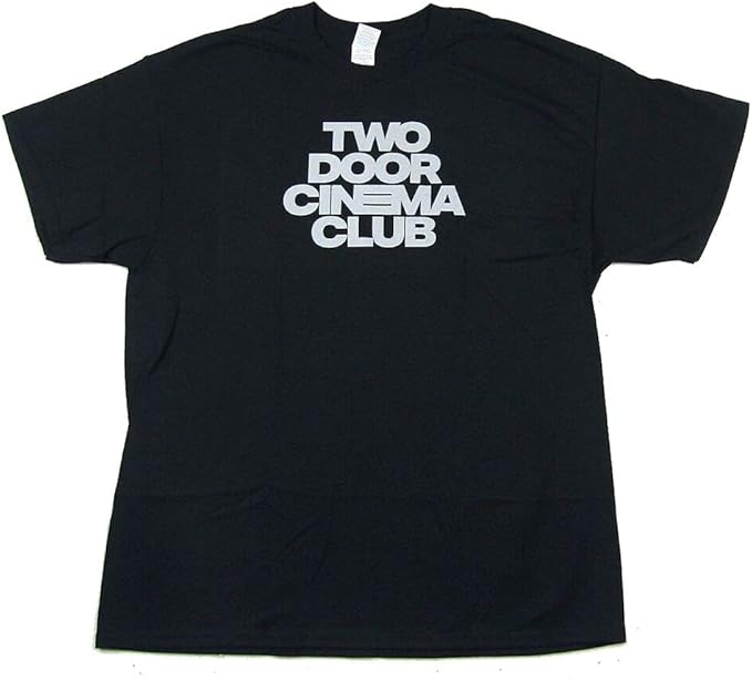 Two Door Cinema Club TShirt Graphic Top Printed Shirt Short Sleeve