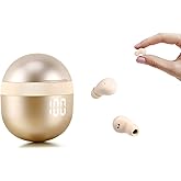 Nsiucion Smallest Sleep Earbuds for Side Sleepers, [Upgrade 2026 Version] Ultra-Comfort & Lightweight Wireless Mini Sleep Headphones, No Low Battery Beep Noise Isolation Ear Buds for Sleeping Working