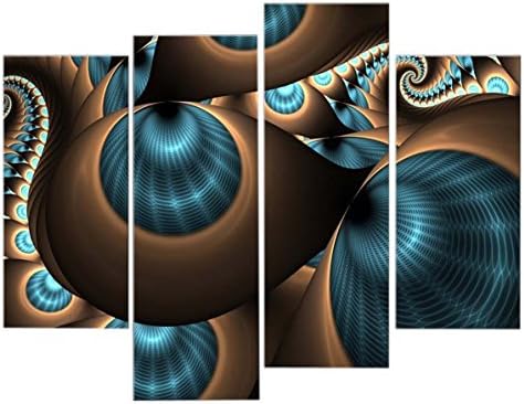 Very artistic Giclee Artwork Abstract Blue Brown Like Several Holes Wall Art Painting The Picture Print On Canvas Abstract Pictures For Home Decor Decoration