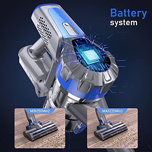 Bevonos Cordless Vacuum Cleaner, 15000Pa Handheld Vacuum Cleaner, 4 in