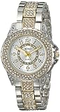 XOXO Women's XO5748 Rhinestone-Accented Two-Tone Watch
