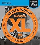 D'Addario Electric Guitar Strings | 3 pack | 7