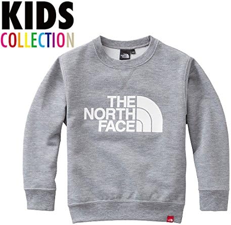Amazon ノースフェイス The North Face キッズ スウェットロゴクルー 長袖 トレーナー Kids Sweat Logo Crew Ntj ミックスグレー 130サイズ トレーナー パーカー 通販