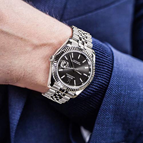 BUREI Men Watches,Waterproof Analog Dress Wrist Nigeria