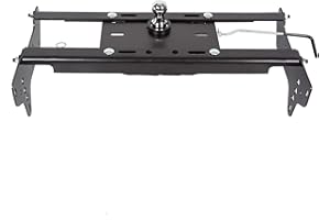 Peforway Complete Underbed Gooseneck Rail Trailer Hitch System Kit Compatible with F250 F350 1999-2016