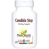 New Roots Herbal Candida Stop, 180 Vegetable Capsules 30-Day Supply, Cleanse for Digestive Balance and Gut Flora, Manage Suga