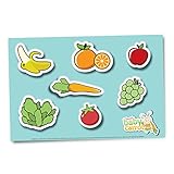 Sweet Baby Carrot Disposable Placemats For Kids Of All Ages For Sanitary Meals & Snacks 60Ct (3-20 Pks) Adhesive Bottom Safe & Fun Table Topper
