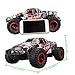 Fistone RC Car 2.4G High Speed Racing Cars 20km/h 1:16 Beast Radio Control Monster Truck Rock Off-Road Vehicle Buggy Hobby Electronic Game Toys Model (Red)