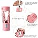 Pink Portable Personal Blender - 13.5 Oz Mini Blender With 6 Ultra Sharp Blades, USB Rechargeable for Travel/Picnic/Office/Gym