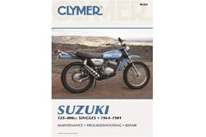 Clymer Publications MANUAL SUZ 125-400 64-81 Manuals & Videos Cylmer Manual - M369