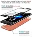 TOZO for iPhone 7 Case iPhone 8 Case PP 0.35mm World's est Protect Hard Case Semi Transparent Light Weight 4.7 inch. Matte Rose Gold