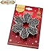 Set of 9 Nesting Stainless Steel Snowflake Cookie Cutters