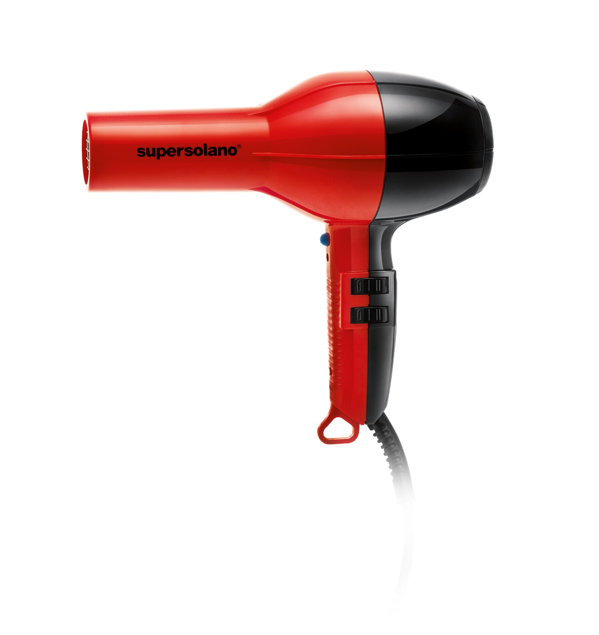 Solano Supersolano Professional Hair Dryer, Red/Black
