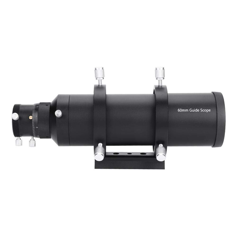 Tosuny Telescope, Finderscope Finder 60mm Double Helical Focuser Guide Scope Finderscope for Astronomical Telescope suitable for QHY5II, STI, DMK, ZWO, SG4, etc