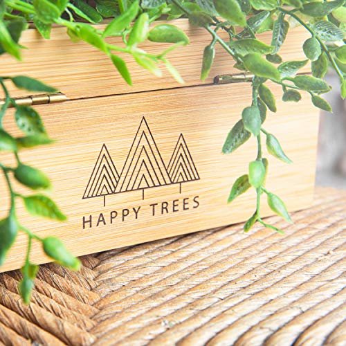 Stash Box Combo - Locking Wooden Box with Grinder, Rolling Tray, Smell Proof Glass Jar - Bamboo Box with Lock Accessories Kit - Metatron's Cube Design