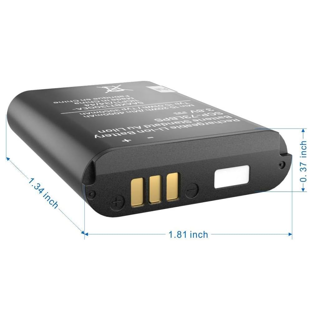 LCLEBM [4000mAh SCP-73LBPS Battery, New Upgrade High Capacity Replacement Battery for Kyocera DuraXV Extreme E4810 Verizon Flip Phone