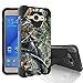 MINITURTLE Compatible with Samsung Galaxy J3, Galaxy Amp Prime, Galaxy Sol, Galaxy Express Prime [Shock Fusion] Tree Bark Hunter Camo