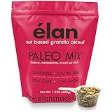 ELAN Grain Free Paleo Granola, Low Carb Ketogenic Cereal, Premium Nut Mix, Gluten Free Food, No Processed Ingredients (Cashew Macadamia Brazil Nuts, 1.33lb Bulk Bag)