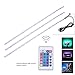 USB LED TV Backlight Kit, AVAWAY 78Inches/2M RGB 5050 LED Light Strip Flexible Waterproof with 24 Keys Remote Control and USB Connectors for TV Background Lighting PC Notebook Decoration -Upgrade