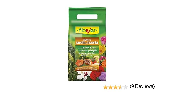 Flower 10850 10850-Abono Huerta y jardín, 2 kg, No Aplica, 21x7x42 ...
