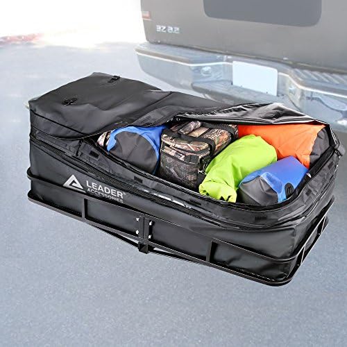 Leader Accessories Hitch Cargo Carrier Bag Waterproof Extendable 13.8