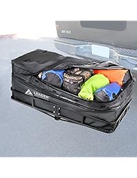 Leader Accessories   Bolsa impermeable para el techo del coche con bolsa de carga antideslizante (15 pies cúbicos)