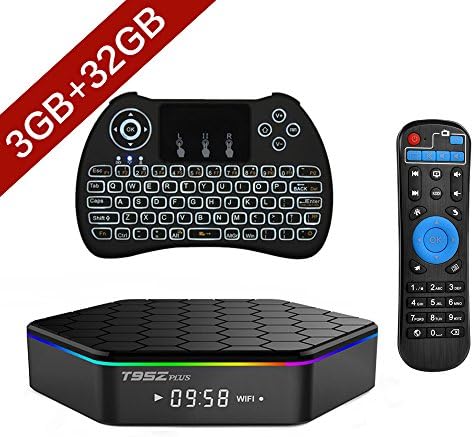 Haswe 2017 Newest 3GB RAM 32GB ROM Powerful Android 4K 6.0 TV Box T95Z Plus With H9 Backlit Mini Wireless Keyboard