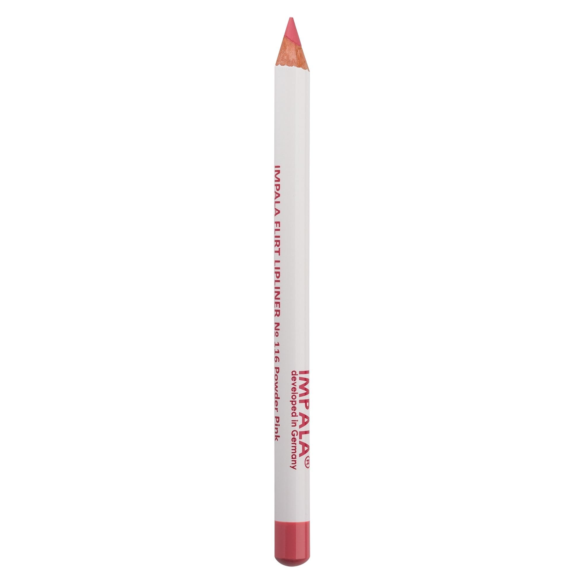 IMPALA | Lip Liner Color 116 Powder Pink | Long-Lasting Waterproof Creamy Lip Liner | Lip Plumping Effect | Long-Lasting Matte Lipstick, Professional Makeup — image 1
