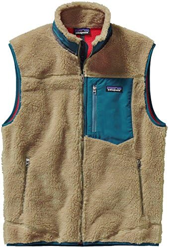 amazon co jp 正規取扱店製品 patagonia パタゴニア クラシックレトロxベスト男性用 23047 アッシュタン xs 服 ファッション小物