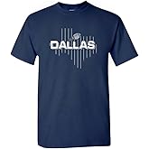 Xtreme Apparrel Team Field Map Men's T-Shirt for Football Fans