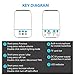 MEGATEK T4 Portable Bluetooth Speakers, Dual TWS True Wireless Stereo Speaker Set, 100 Ft Wireless Range, 10W 360° HD Sound & Rich Bass, Hands-Free, TF Card Player, AUX Input, Cool LED Lights | 2-Pack