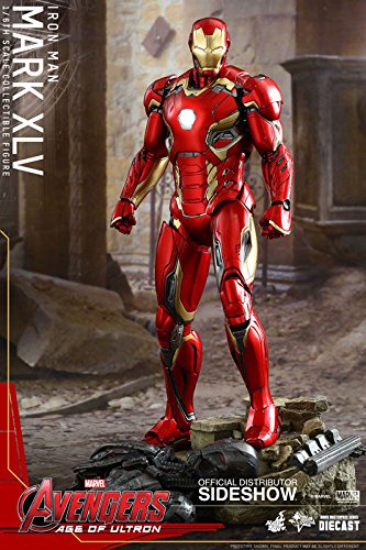 Hot Toys MMS Avengers Age of Ultron Iron Man Mark XLV 1/6 Scale Sideshow USA _#GER4T134D G54EG-4314174888