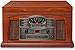 Crosley CR42D-PA Lancaster 3-Speed Turntable with Radio, CD/Cassette Player, Aux-in and Bluetooth, Paprikathumb 2