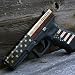 GunSkins Pistol Accent Skin - Premium Vinyl Gun Wrap with Precut Pieces - Easy to Install and Fits Glock - 100% Waterproof Non-Reflective Matte Finish - Made in USA