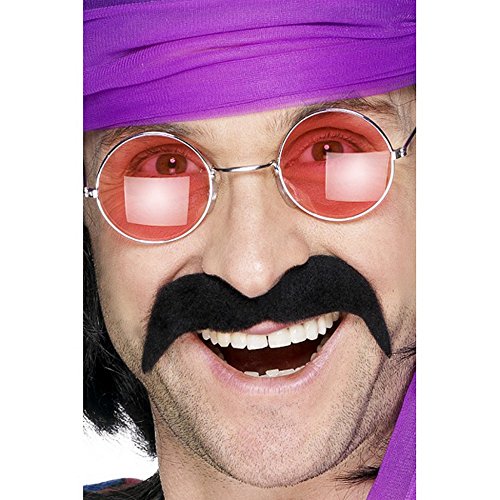 Smiffys Mens 70s Style Fake Moustache