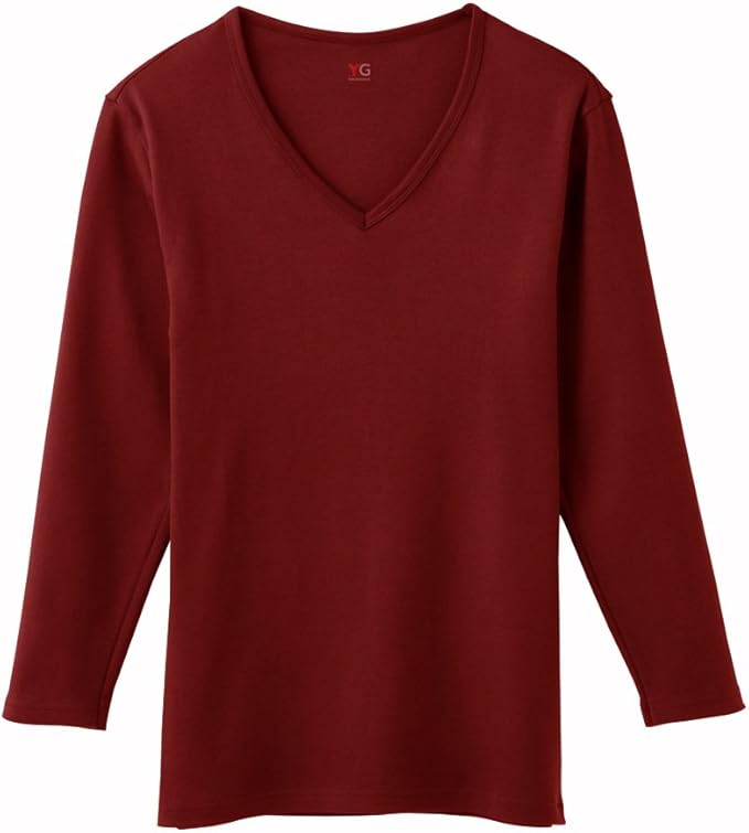 Amazon グンゼ インナーシャツ Yv09 メンズ ボルドー 日本 Ll 日本サイズ2l相当 インナーシャツ 通販