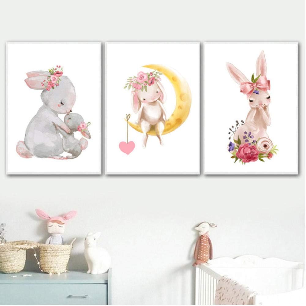 bunny artwork for nursery