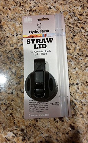 HYDRO FLASK Straw Lid -Fits 18 32 40 64 oz Wide Mouth- Cold Drink Cap HydroFlask