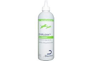 Dechra EpiKlean Ear Cleanser for Dogs & Cats (12oz) - Cleansing, Drying & General Purpose