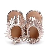 Voberry Summer Baby Boy Girls bling bling Moccasins Tassel Soft Soled Anti-slip Sneakers (6~12 Month, Gold)