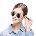 Sunny&Love Small Retro Steampunk Circle Flip Up Glasses/Sunglasses