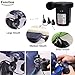 WEY&FLY Electric Air Pump, Portable Quick-Fill Air Pump 3 Nozzles, Air Mattress Pump 110V AC/12V DC, Perfect 2 in 1 Inflator Deflator Inflatable Boat &Pool Toys(8213)
