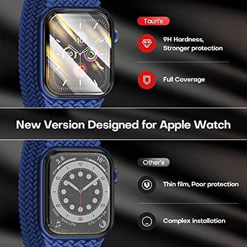 TAURI [4 Pack Compatible with Apple Watch Series 6/SE/5/4 40mm Screen