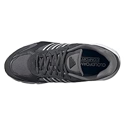 adidas Mens 2000 Runner, Grey/Carbon/Grey, 8.5